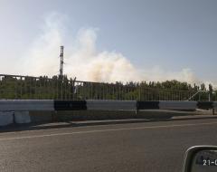 Ландшафтный пожар под Волгодонском