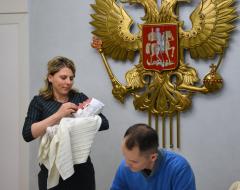 В Волгодонске прошла регистрация первенца 2020 года