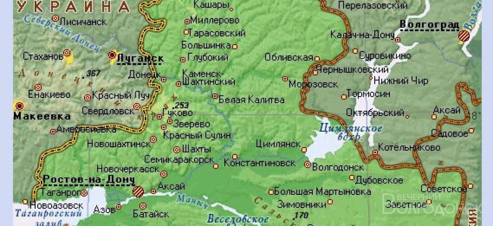 Граница между Ростовской и Воронежской областями теперь есть в ЕГРН