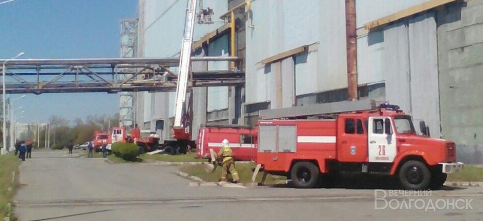 В Волгодонске на заводе «Атоммаш» произошел пожар