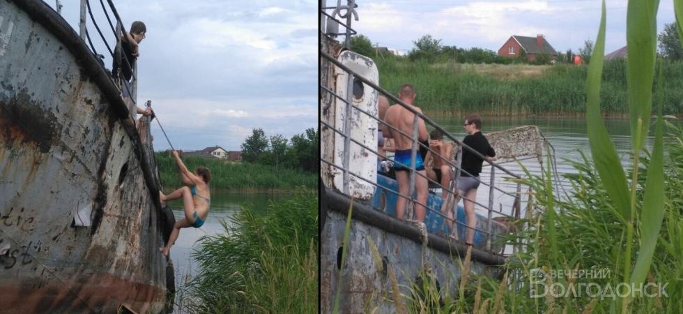 В Волгодонске дети захватили корабль и угрожали сторожу