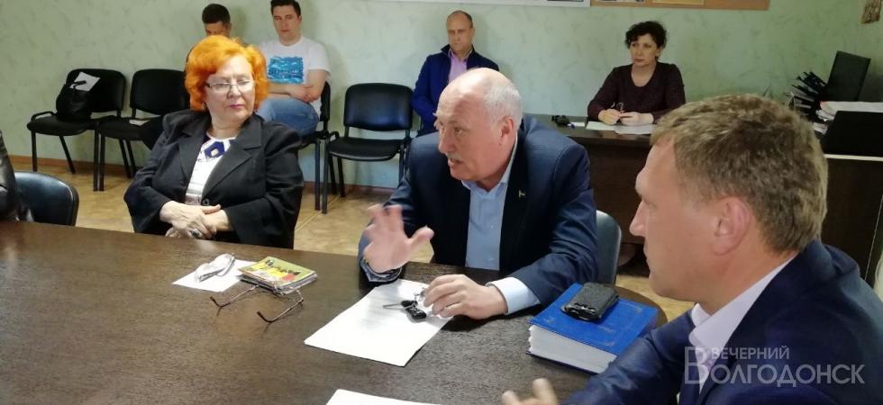 Волгодонск посетил депутат Законодательного собрания