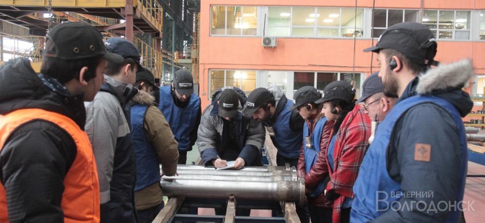 Студентов из Турции отправили на практику на волгодонский завод «Атоммаш»