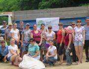 К концу июня в Волгодонске очистили пляж