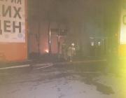 В Волгодонске сгорел торговый центр